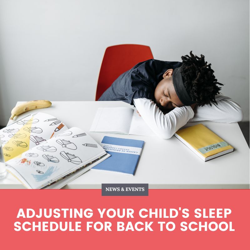 Adjusting Your Child's Sleep Schedule for Back to School